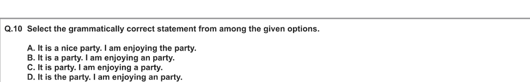 English Comprehension Q85 source crop