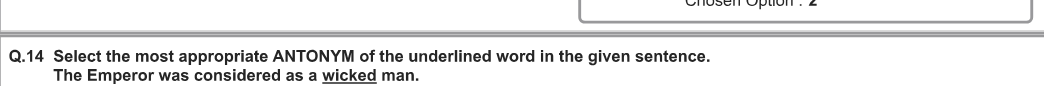 English Comprehension Q89 source crop
